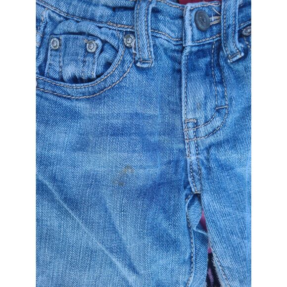 Vigoss Jeans Size 5 Kids Juniors Girls Boys Toddlers Sparkly Sequined Y2K Pants - Picture 3 of 7